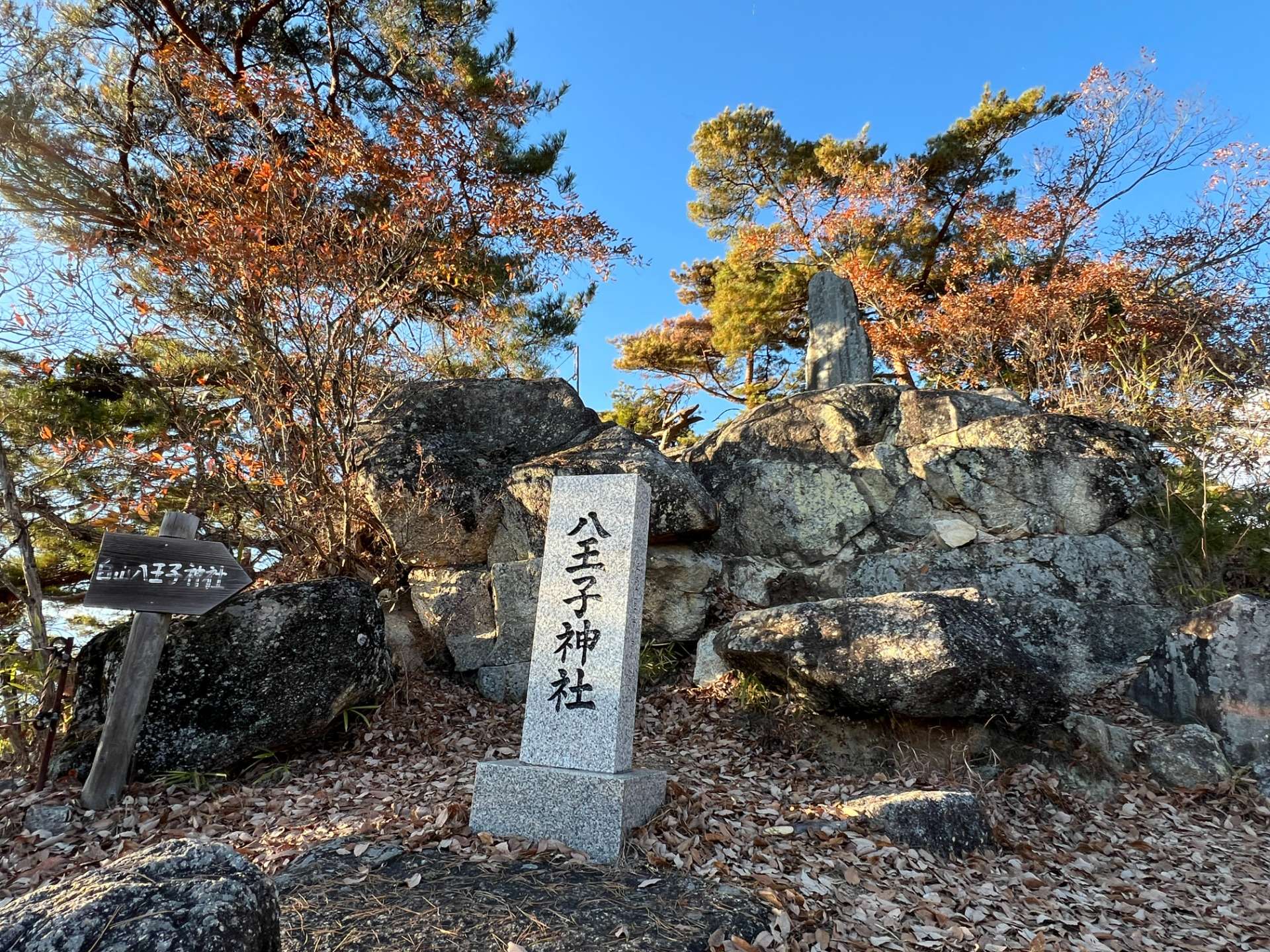 甲府名山☆八王子山縦走　日帰り　初中級者向け