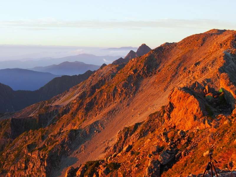 槍ヶ岳☆天狗池紅葉　中級者以上